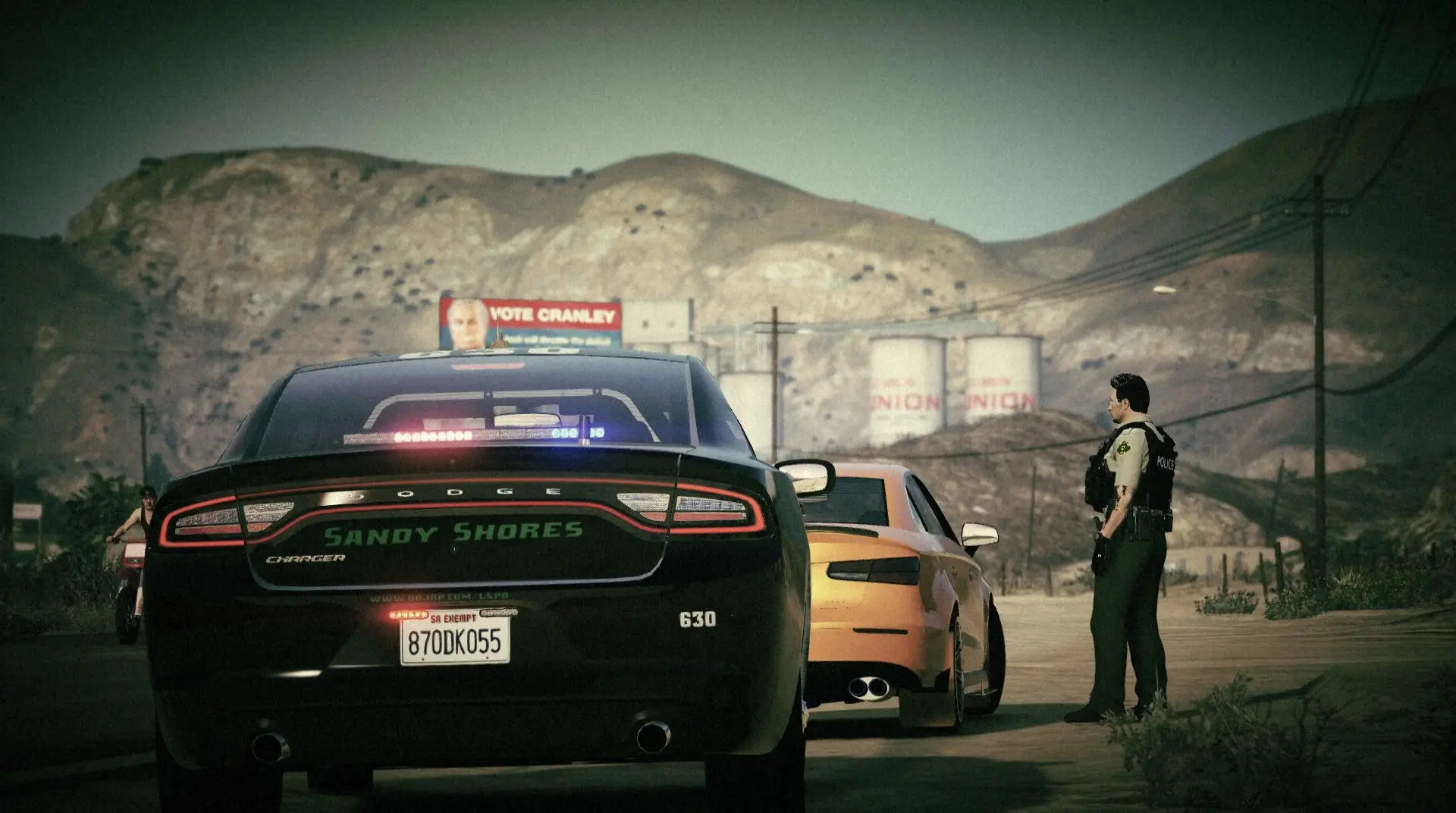 2GB Traffic Stop